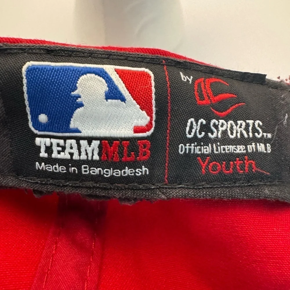 Team MLB Cincinnati Reds Adjustable Baseball Hat Cap Youth